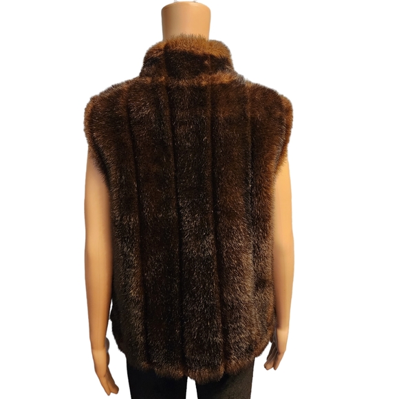 Giacca Reversible Faux Fur Vest - Picture 2 of 11